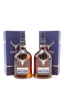 (2) The Dalmore 18 Year Old Single Malt Scotch Whisky, 43% ABV