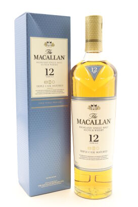 (1) Macallan 12 Year Old Triple Cask Whisky 700ml 40% alc, (GB)