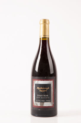 (1) 1998 Martinborough Vineyards Reserve Pinot Noir, Martinborough