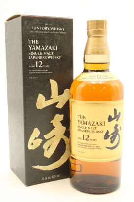 (1) The Yamazaki 12 Year Old Single Malt Japanese Whisky, 43% ABV