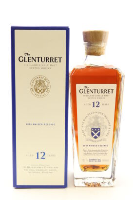 (1) Glenturret 12 Year Old Single Malt Scotch Whisky 2020 Maiden Release, 46% ABV