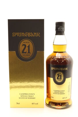 (1) Springbank 21 Year Old Single Malt Scotch Whisky 2021 Release, 46% ABV