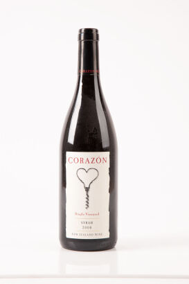 (1) 2008 Corazon Single Vinyard Syrah, Hawkes Bay