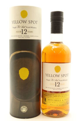 (1) Mitchell & Son Yellow Spot 12 Year Old Single Pot Still Irish Whisky, 46% ABV