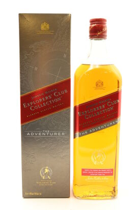 (1) Johnnie Walker Explorer's Club Collection The Adventurer Blended Scotch Whisky, 40% ABV, 1000ml