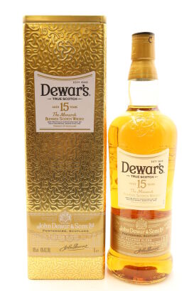 (1) Dewar's 'The Monarch' 15 Year Old Blended Malt Scotch Whisky, 40% ABV, 1000ml