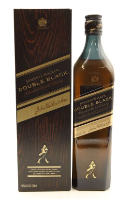 (1) Johnnie Walker Double Black Blended Scotch Whisky, 40% ABV