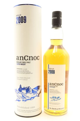 (1) Knockdhu anCnoc 2009 Release Single Malt Scotch Whisky, 46% ABV