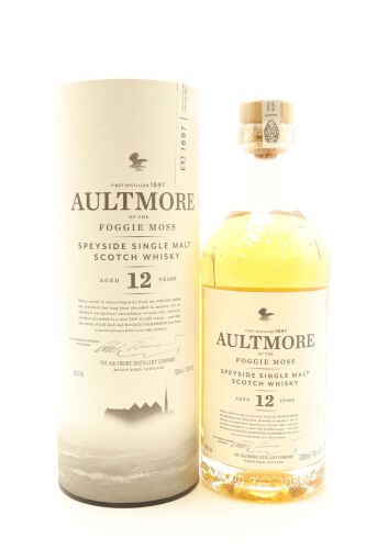 (1) Aultmore of the Foggie Moss 12 Year Old Single Malt Scotch Whisky, 46% ABV
