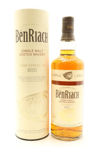 (1) BenRiach Cask Strength Batch 2 Single Malt Scotch Whisky, 60.6% ABV