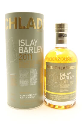 (1) Bruichladdich Islay Barley 2011 Single Malt Scotch Whisky, 50% ABV