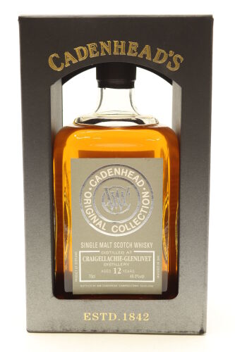 (1) Craigellachie 12 Year Old Single Malt Scotch Whisky, 46% ABV