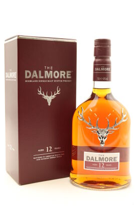 (1) Dalmore 12 Year Old Single Malt Scotch Whisky, 40% ABV