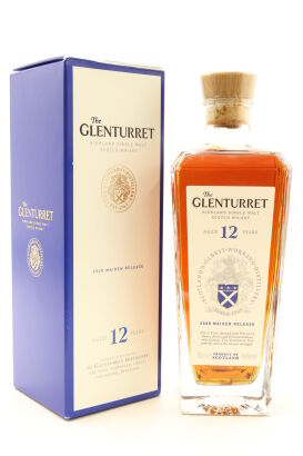 (1) Glenturret 12 Year Old Single Malt Scotch Whisky 2020 Maiden Release, 46% ABV