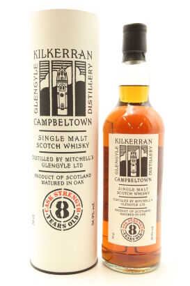 (1) Kilkerran 8 Year Old Cask Strength 2021 Single Malt Scotch Whisky, 56.9% ABV