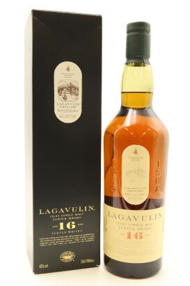 (1) Lagavulin 16 Year Old Single Malt Scotch Whisky, 43% ABV