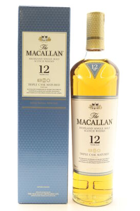 (1) Macallan Triple Cask Matured 12 year old Single Malt Scotch Whisky, 43% ABV