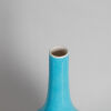 A Chinese Qing-Dynasty Blue-Glazed Bottle Vase (Qianlong Nian Zhi Mark) - 2