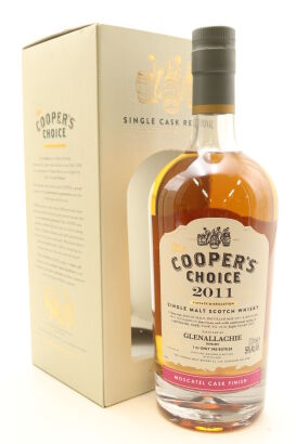 (1) Cooper Choice 2011 Glenallachie Cask Strength Speyside Single Malt Scotch Whisky, 59% ABV