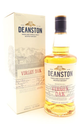 (1) Deanston Virgin Oak Highland Single Malt Scotch Whisky, 46.3% ABV
