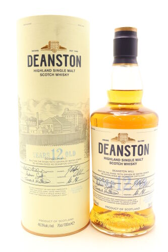 (1) Deanston 12 Year Old Highland Single Malt Scotch Whisky, 46.3% ABV