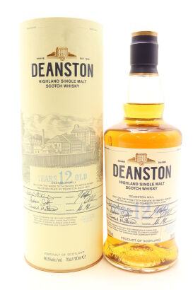 (1) Deanston 12 Year Old Highland Single Malt Scotch Whisky, 46.3% ABV