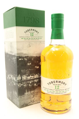 (1) Tobermory 12 Year Old Isle of Mull Single Malt Scotch Whisky, 46.3% aBV
