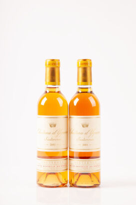 (2) 2001 Chateau d'Yquem 375ml