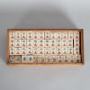 A Set of Carved Chinese Qing-Dynasty Bone Mahjong