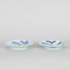 A Pair of Chinese Mid Qing-Dynasty Blue and White 'Bamboo and Rock' Dishes (Da Qing Qianlong Nian Zhi Mark) - 2