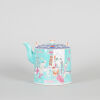 A Chinese Qing-Dynasty Tongzhi Period Famille Rose 'Figural' Teapot