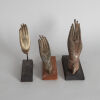 A Group of Three Chinese Bronze Hands of Buddha (before Qing-Dynasty) - 2