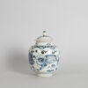 A Chinese Mid to Late Ming-Dynasty Blue and White 'Lion' Lidded Jar