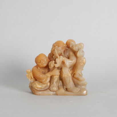 A Chinese Soapstone Figure