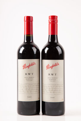 (2) 2004 Penfolds RWT Shiraz, South Australia
