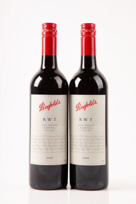 (2) 2006 Penfolds RWT Shiraz, South Australia