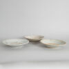Three Chinese Ming-Dynasty Blue and White 'Fu' Dishes (hairline) - 2