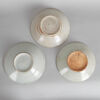 Three Chinese Ming-Dynasty Blue and White 'Fu' Dishes (hairline) - 3