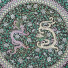 A Large Chinese Early to Mid 20th Century Black-Ground Famille-Noire 'Dragon' Charger (Blue-Enamelled Kangxi Yu Zhi Mark) - 3