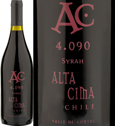 *(6) 2016 Alta Cima Carmenere,&nbsp;Lontu&eacute; Valley, Chile