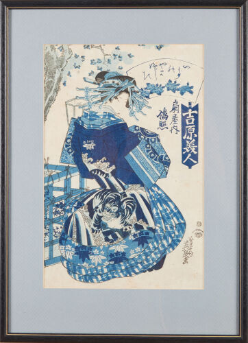 A Japanese Ukiyo-E Prints of Eizumi