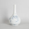 A Korean 19th Century Blue and White 'Dragon' Bottle Vase