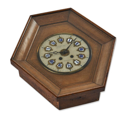 A 19th Century Hexagonal Clock