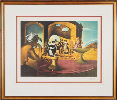 SALVADOR DALI Slave Market, Lithograph