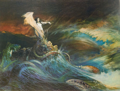 FRANK FRAZETTA The Sea Witch