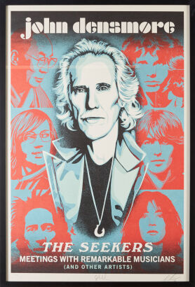 SHEPARD FAIREY John Densmore: The Seekers Signed Print