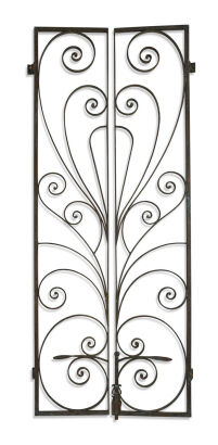 A Pair of Old Art Nouveau Style Gates