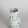 A Chinese Late Yuan/Early Ming Dynasty Blue and White Vase with two handles (repaired) - 2