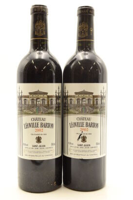 (2) 2002 Chateau Leoville Barton, Saint-Julien [JR17]