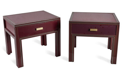 A Pair of Pierre Vandel Side Tables